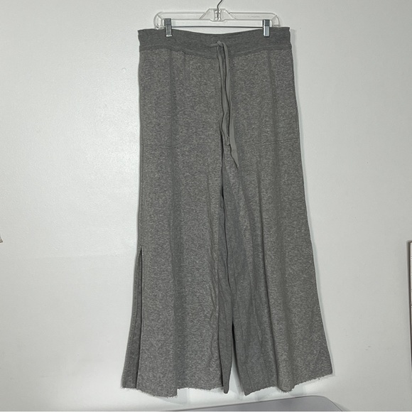 Free People Pants - Intimately Free People Gray Fleece Wide Leg Pants